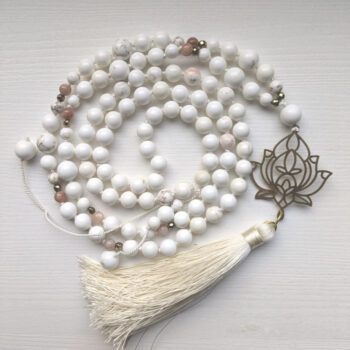 Mandala ILU ValguseRahu MALA palvehelmed Magnesiit Päikesekivi Hematiit Lootoseõis