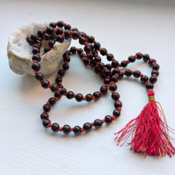 Mandala ILU RoosiPuu mantra MALA palvehelmed 108 helmestega meditatsiooniks