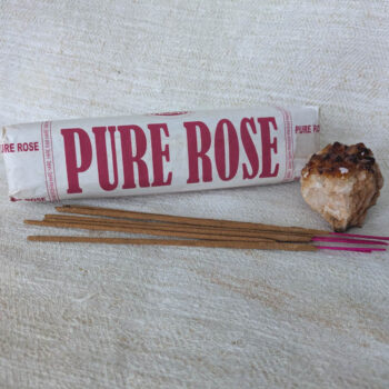 Puhta ROOSi pühitsetud viirukipulgad koos Tsitriiniga Mandala ILU tootefotol